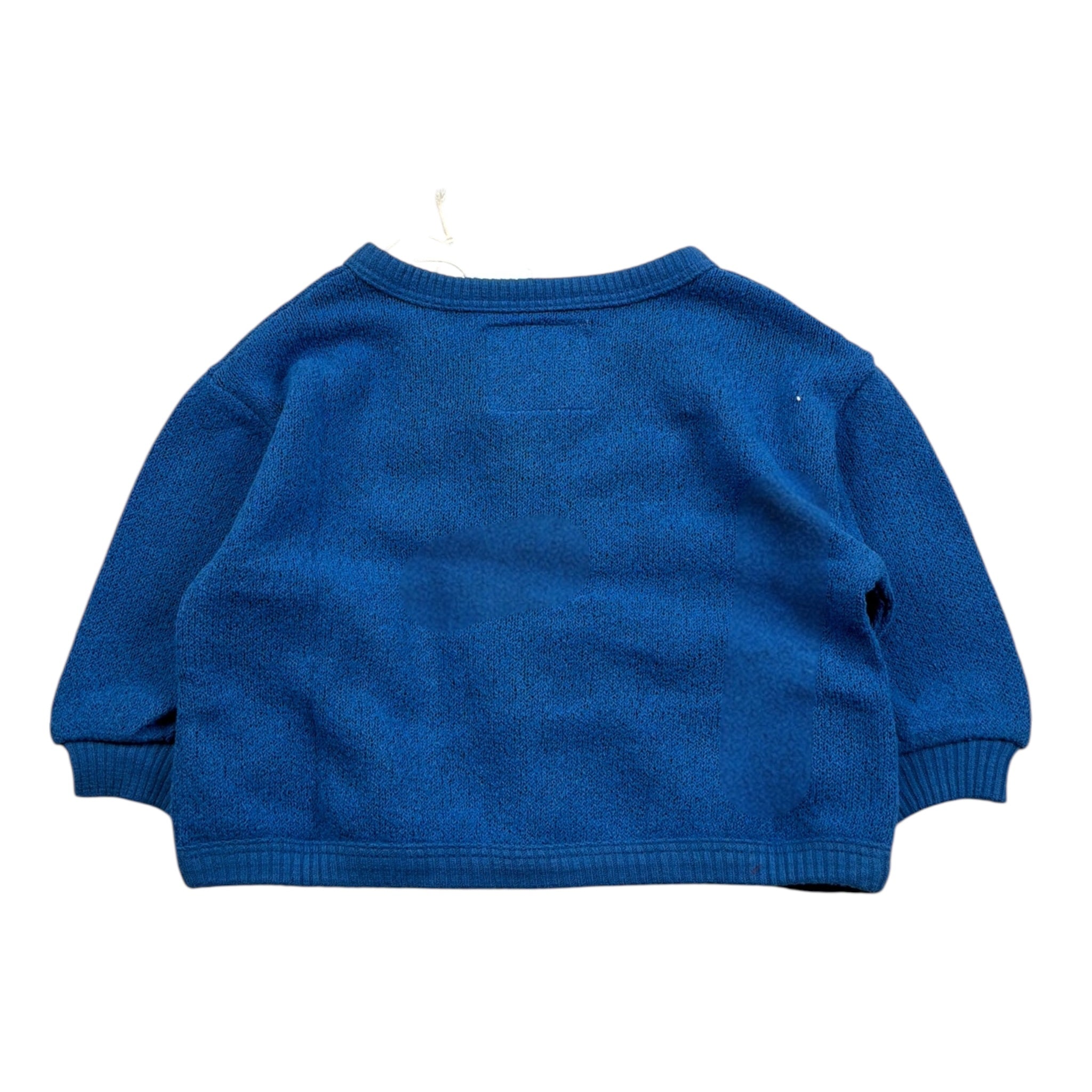 Play Up Cardigan tinta unita con Bottoni Blu per Neonato PA011AQ10904 BLU PLAY UP 