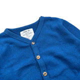 Play Up Cardigan tinta unita con Bottoni Blu per Neonato PA011AQ10904 BLU PLAY UP 