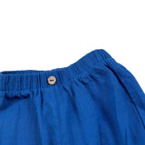 Play Up Pantalone tinta unita con Elastico In Vita Cobalto per Neonato PA011AQ11602 COBALTO PLAY UP 