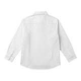 Please Camicia tinta unita Manica Lunga Bianco per Bambino CL65270B77 BIANCO PLEASE 