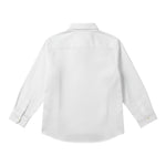 Please Camicia tinta unita Manica Lunga Bianco per Neonato CL65270B77N BIANCO PLEASE 