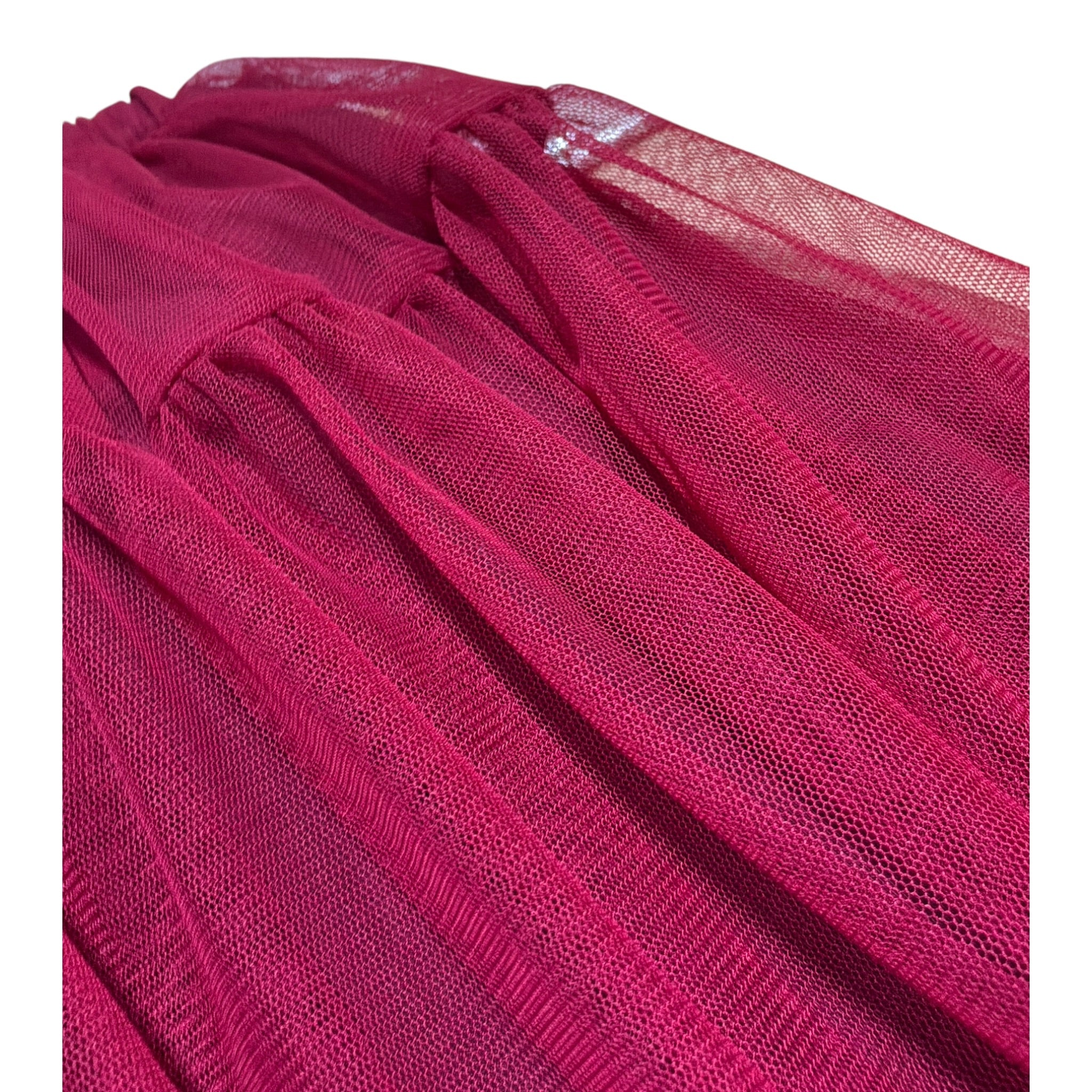Please Gonna tinta unita In Velluto Rosso per Bambina GB07290G77J ROSSO PLEASE 