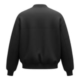 Please Felpa tinta unita con Zip Nero per Neonata LG14042G77N NERO PLEASE 