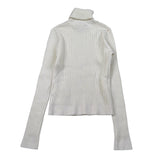 Please Maglia Collo Alto tinta unita Panna per Bambina NB78230G78 PANNA PLEASE 