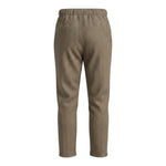 Please Pantalone tinta unita con Elastico In Vita Marrone per Neonato PE29171B77N MARRONE PLEASE 