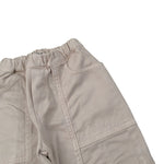 Please Pantalone tinta unita con Elastico In Vita Beige per Neonato PE62132B77N BEIGE PLEASE 