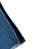 Please Jeans tinta unita con Profili In Contrasto Blu per Bambina PH44012G78 BLU PLEASE 