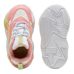 Puma Sneakers tinta unita con Lacci Albicocca per Bambina 395552A ALBICOCCA PUMA 