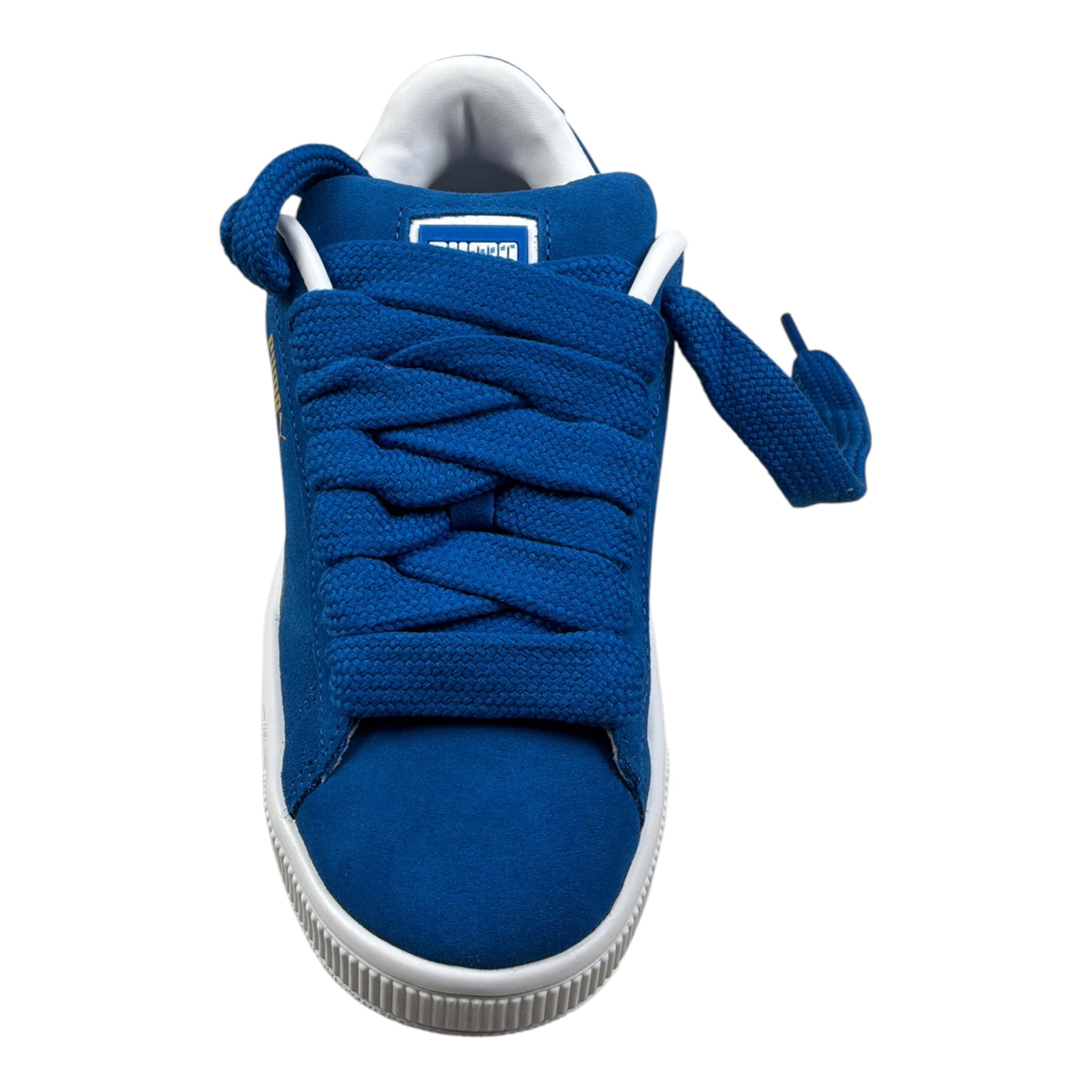 Puma Sneakers tinta unita con Lacci Blu per Bambino 396577XX BLU PUMA 