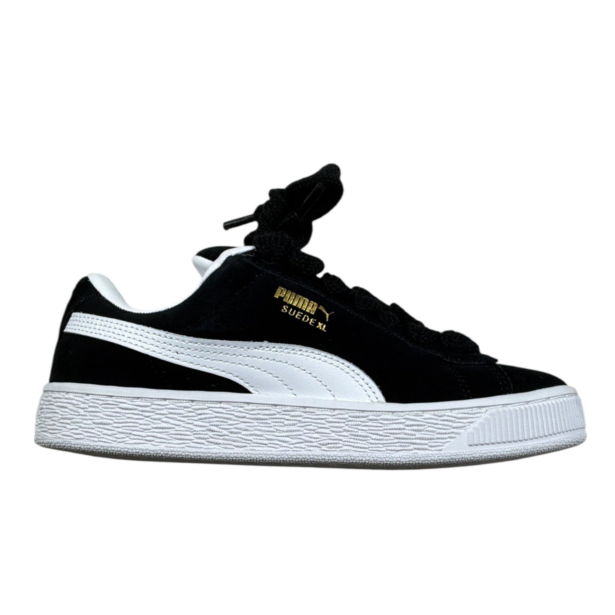 Puma Sneakers tinta unita con Lacci Nero per Bambino 396577XX NERO PUMA 