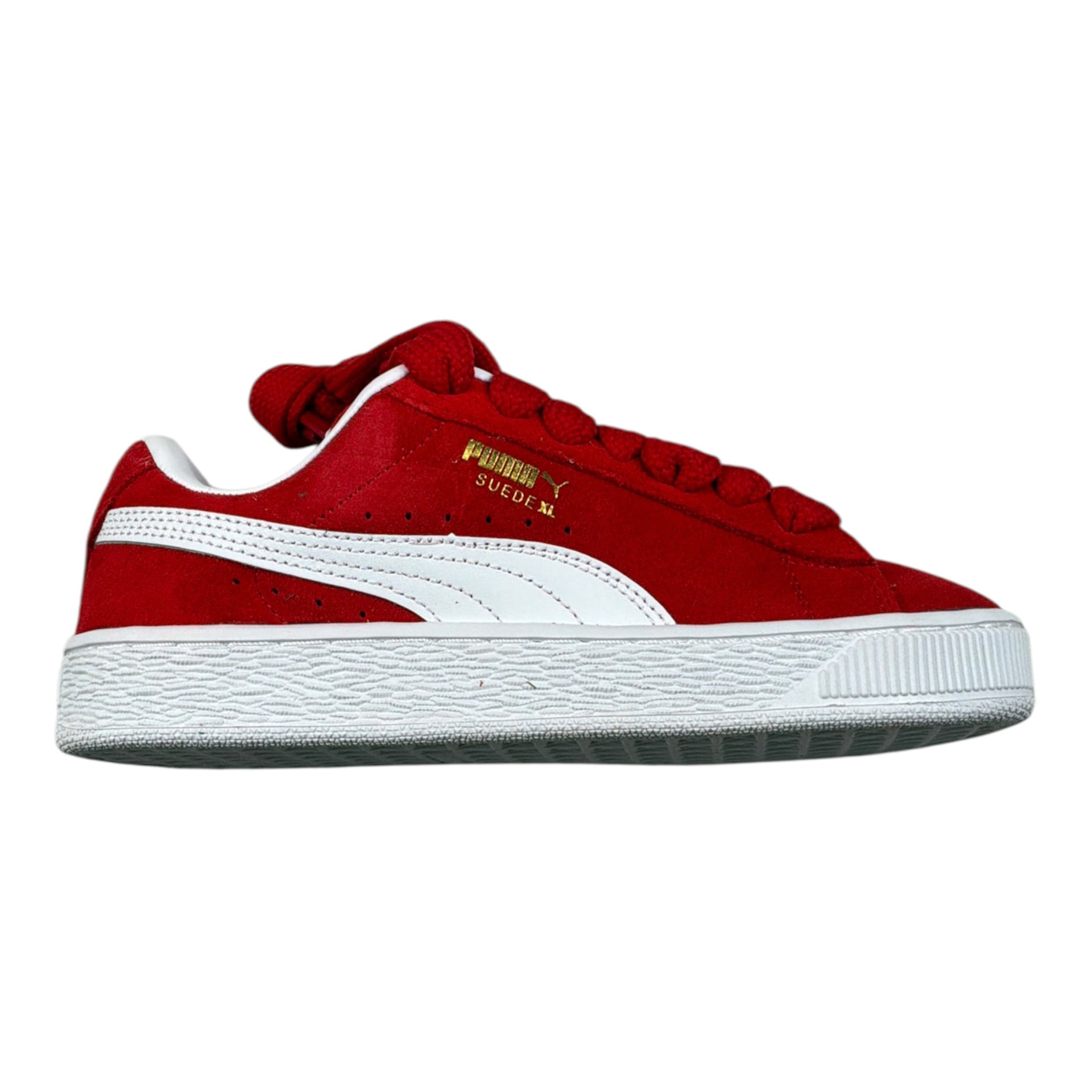 Puma Sneakers tinta unita con Lacci Rosso per Bambino 396577XX ROSSO PUMA 