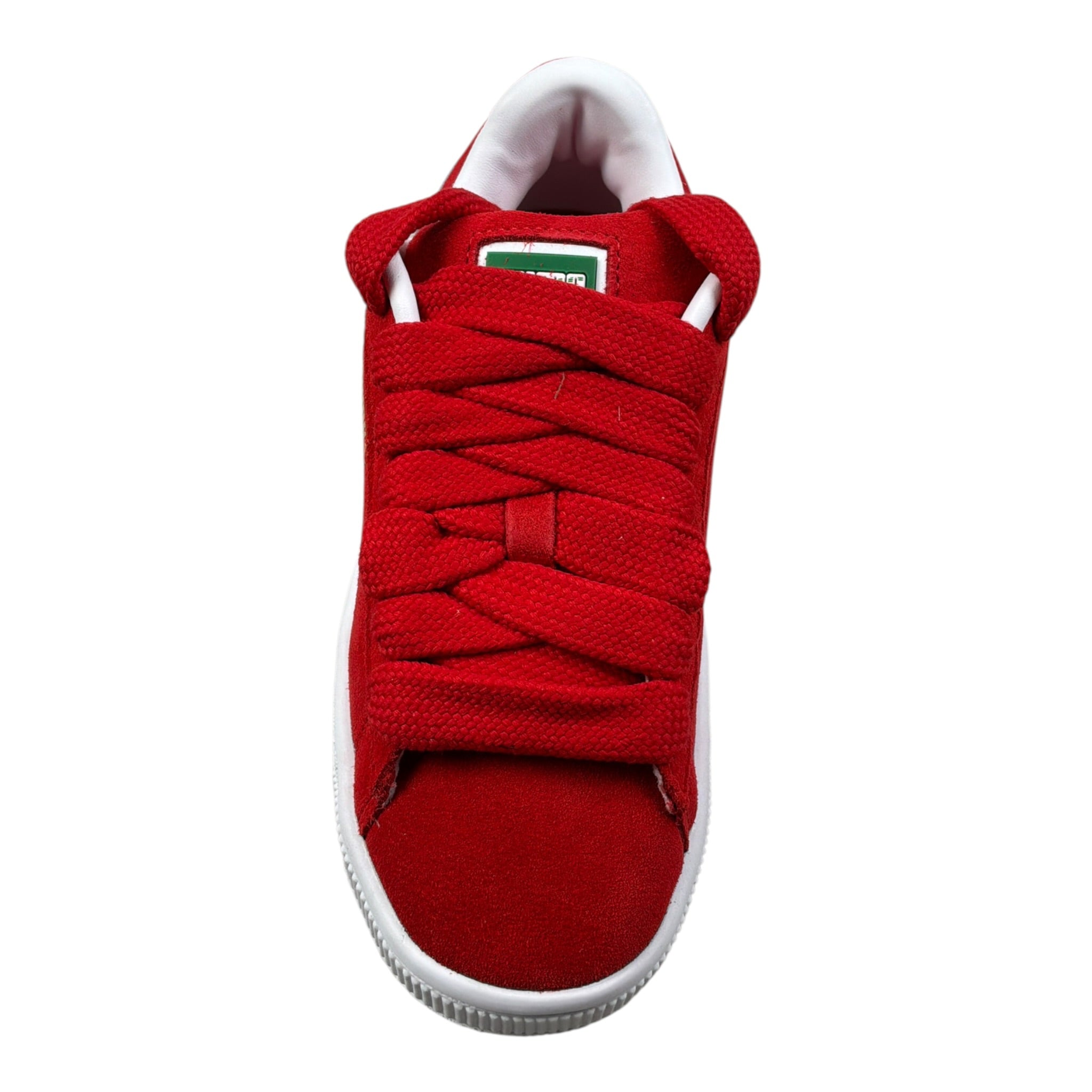 Puma Sneakers tinta unita con Lacci Rosso per Bambino 396577XX ROSSO PUMA 