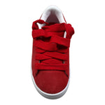 Puma Sneakers tinta unita con Lacci Rosso per Bambino 396579 ROSSO PUMA 