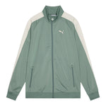 Puma Completo 2 Pezzi Felpa-Pantalone tinta unita Verde per Bambino 629875 VERDE PUMA 
