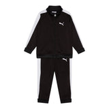 Puma Completo 2 Pezzi Felpa-Pantalone tinta unita Nero per Bambina 633777 NERO PUMA 