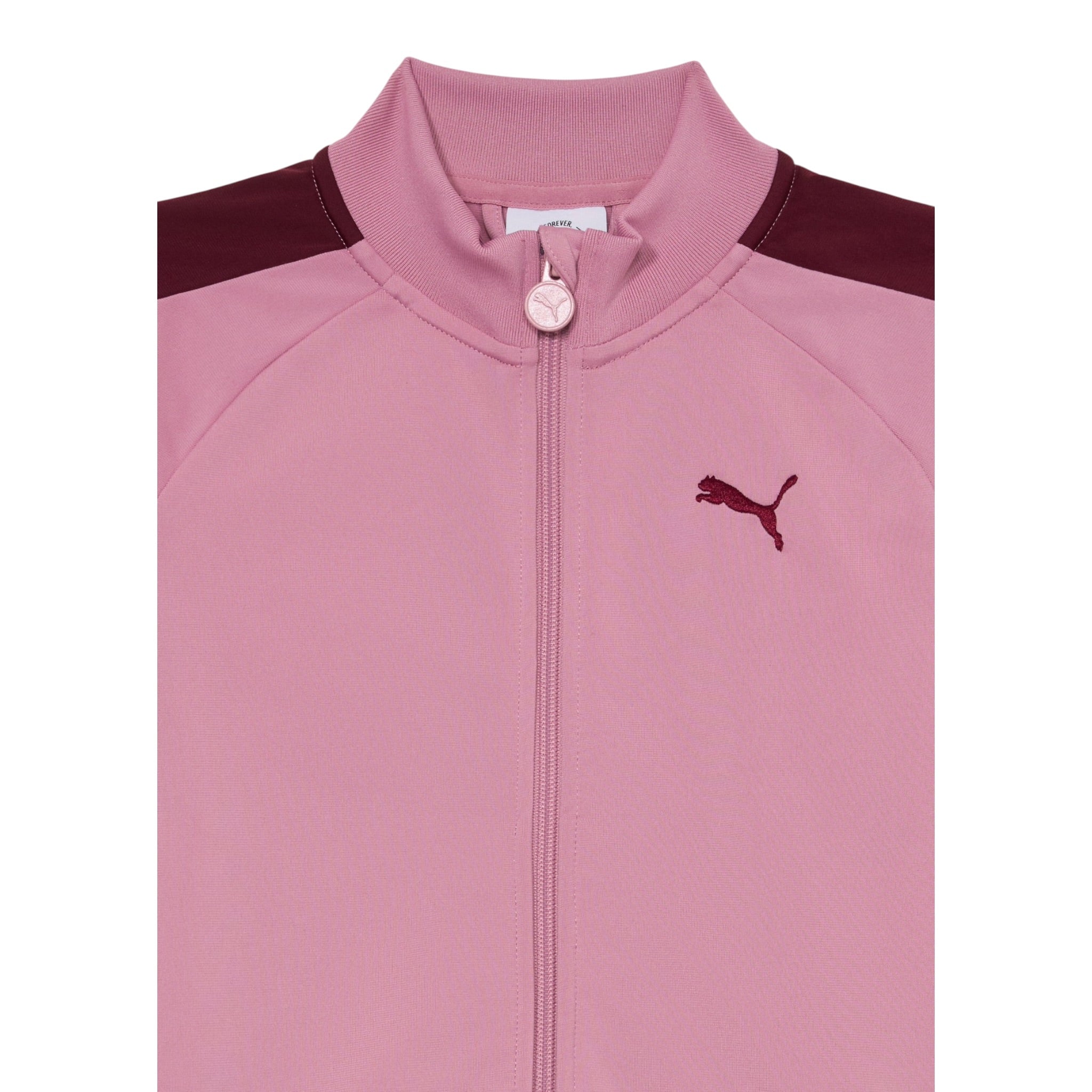 Puma Completo 2 Pezzi Felpa-Pantalone tinta unita Rosa per Bambina 633777 ROSA PUMA 