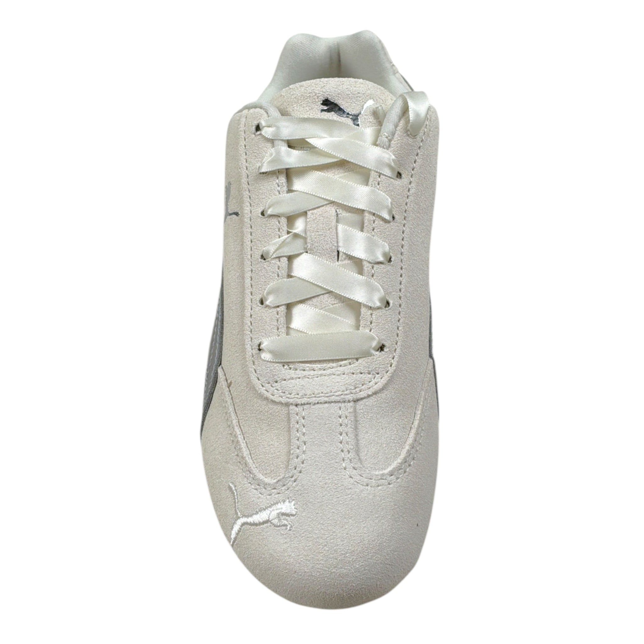 Puma Sneakers tinta unita con Lacci Argento per Bambino SPEEDCATMETALLICJR ARGENTO PUMA 