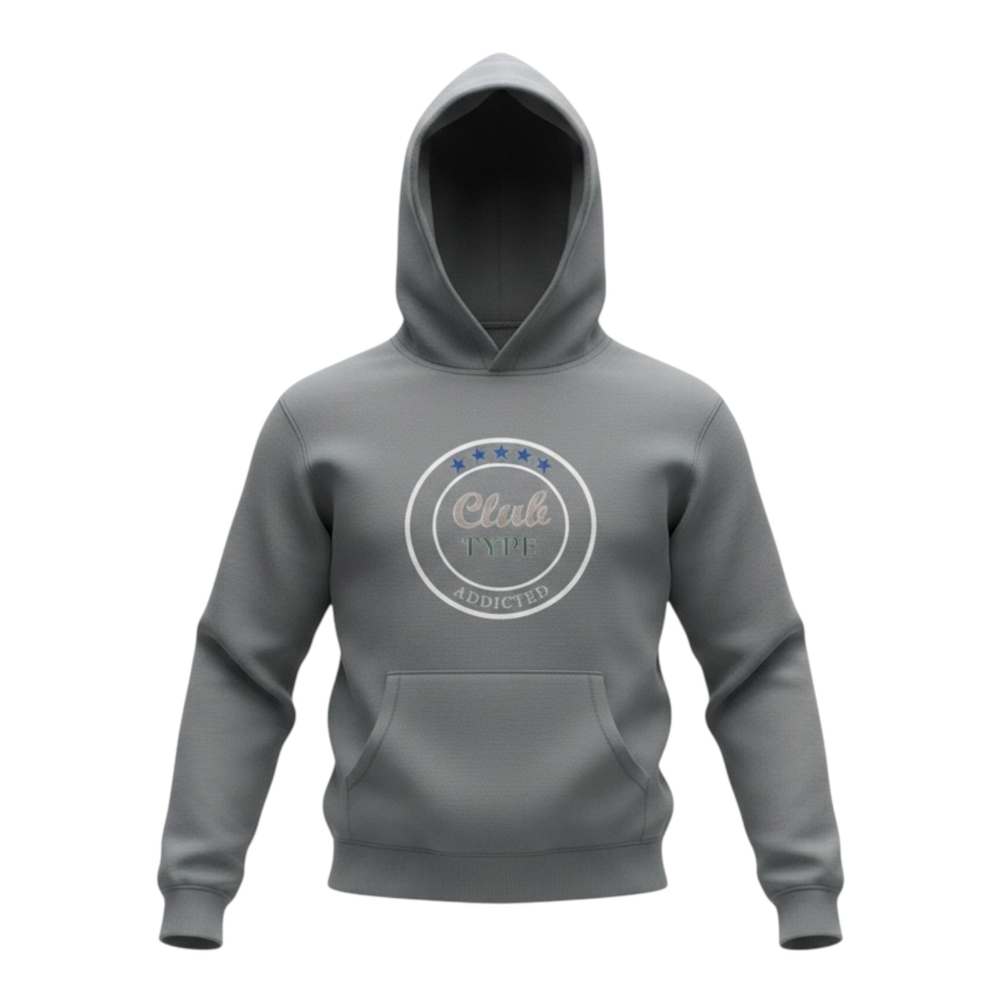 Pype Felpa tinta unita con Cappuccio E Stampa Grigio per Bambina ADBOVER GRIGIO PYPE 
