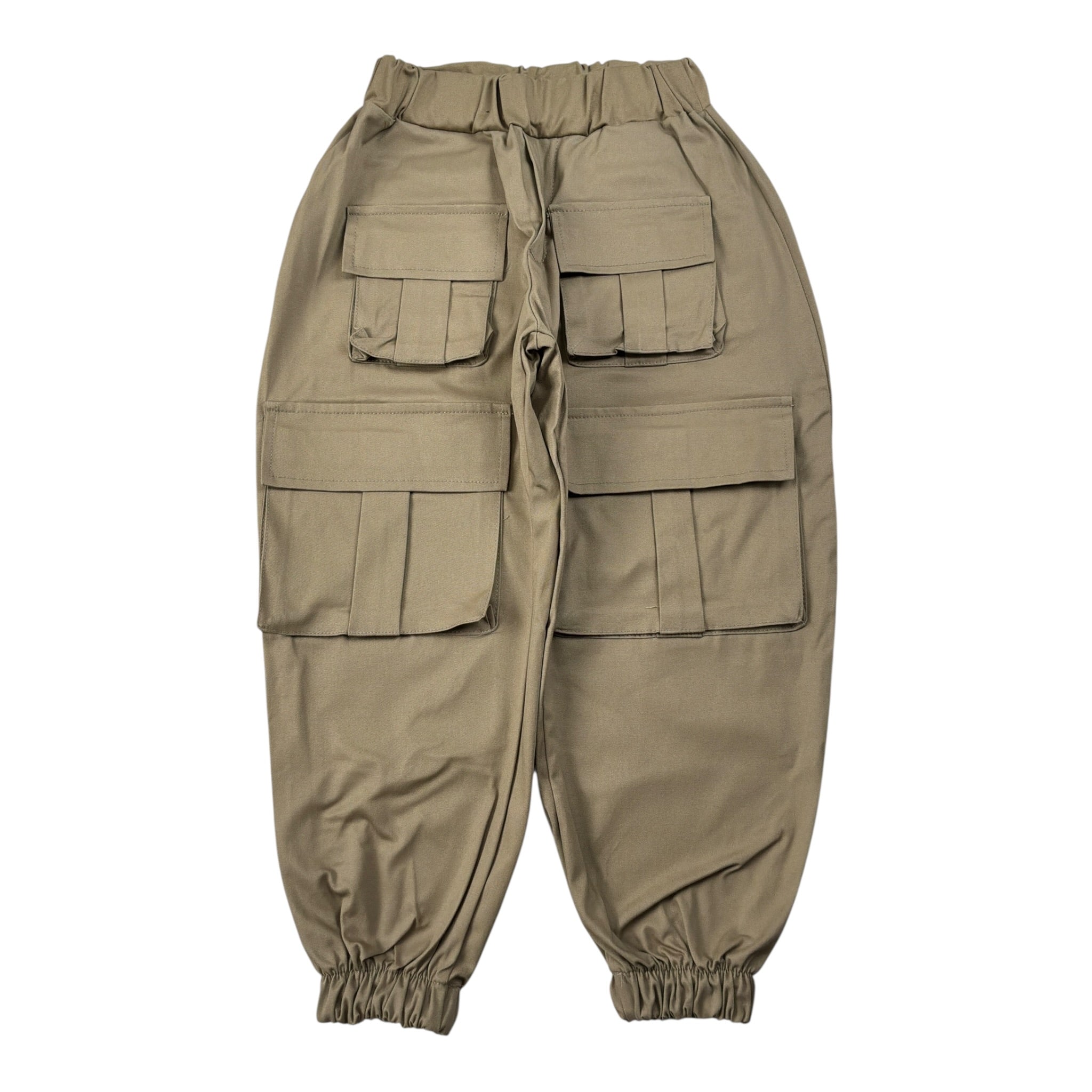 Pype Pantalone tinta unita con Elastico In Vita Beige per Bambino ASCOLI BEIGE PYPE 