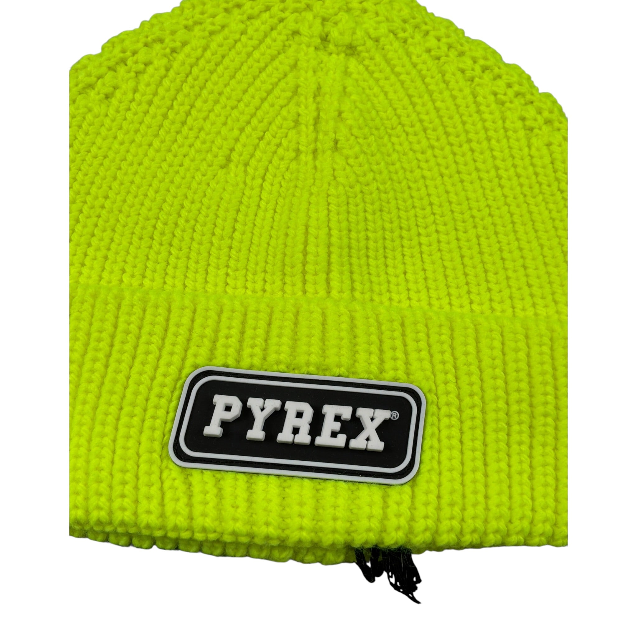 Pyrex Cappello tinta unita con Logo Giallo Fluo per Bambino 032039 GIALLO FLUO PYREX 
