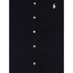Ralph Lauren Cardigan tinta unita con Logo Blu per Bambino 312543047011J BLU RALPH LAUREN 