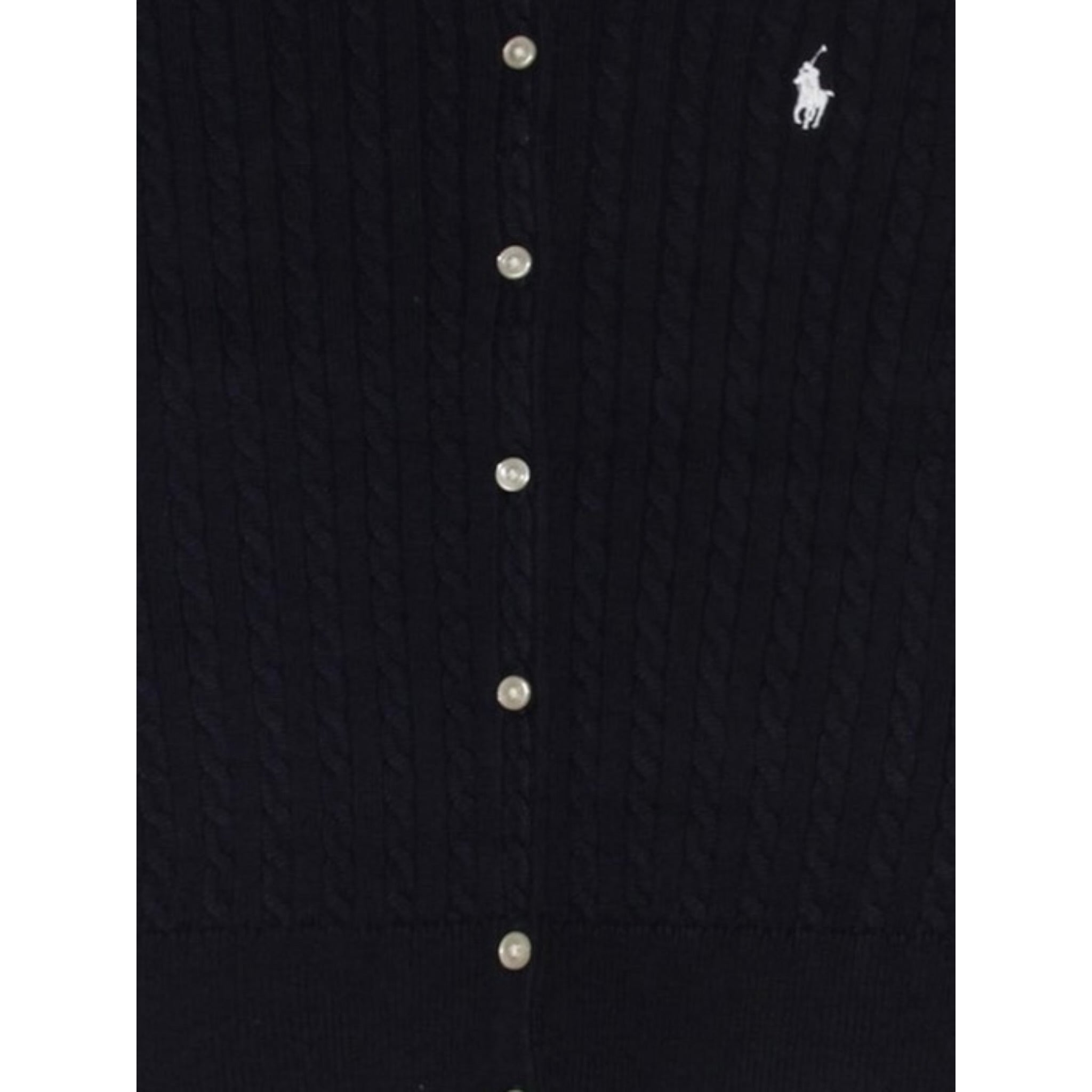 Ralph Lauren Cardigan tinta unita con Logo Blu per Bambino 312543047011J BLU RALPH LAUREN 