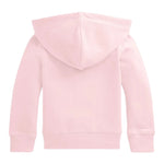 Ralph Lauren Felpa tinta unita con Zip E Cappuccio Rosa per Bambina 312833560028 ROSA RALPH LAUREN 
