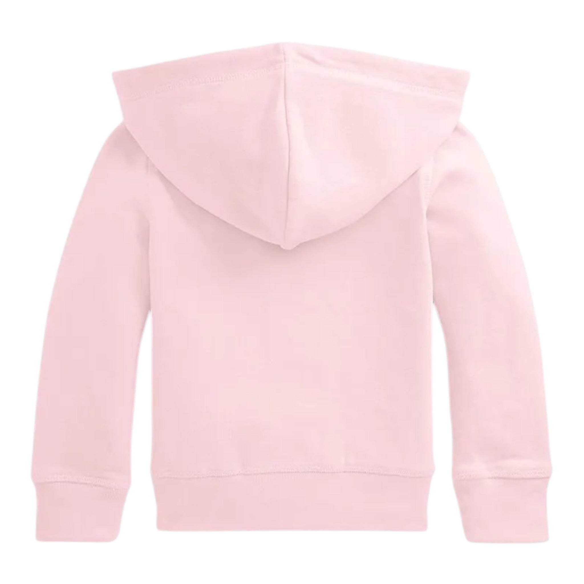 Ralph Lauren Felpa tinta unita con Zip E Cappuccio Rosa per Bambina 312833560028 ROSA RALPH LAUREN 
