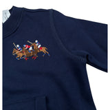 Ralph Lauren Completo 2 Pezzi Felpa-Pantalone tinta unita Blu per Neonato 320A96102002 BLU RALPH LAUREN 