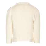 Ralph Lauren Maglia tinta unita con Stampa Panna per Neonato 322668285006N PANNA RALPH LAUREN 