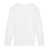 Ralph Lauren Shirt tinta unita con Logo Bianco per Bambino 322843804004 BIANCO RALPH LAUREN 