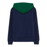 Ralph Lauren Felpa Chiusa tinta unita con Cappuccio In Contrasto Blu per Neonato 3229529489001N BLU RALPH LAUREN 
