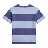 Ralph Lauren T-Shirt tinta unita con Fantasia A Righe Azzurro per Bambino 322971158001 AZZURRO RALPH LAUREN 