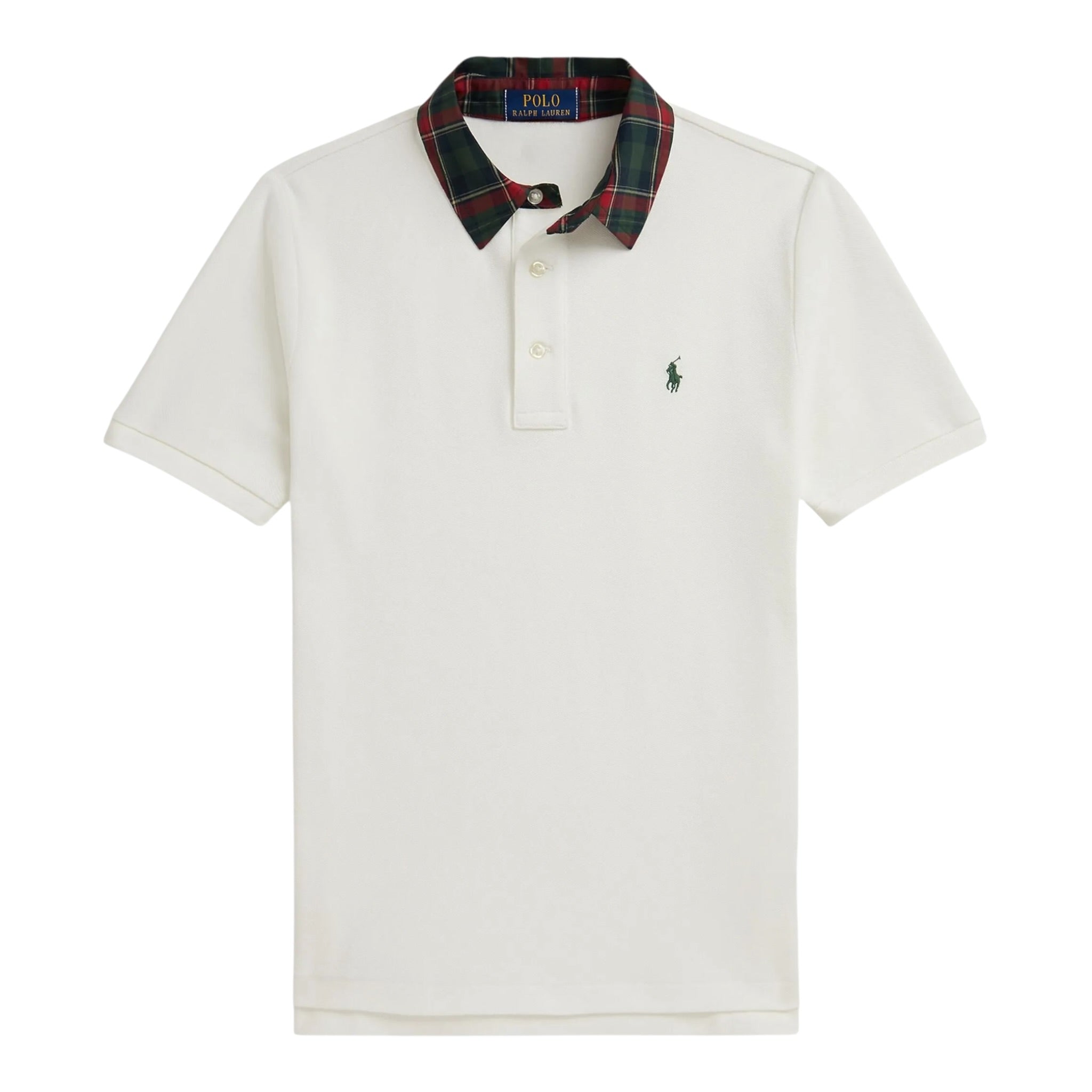 Ralph Lauren Polo Mezza Manica tinta unita con Colletto Bianco per Neonato 322981300001 BIANCO RALPH LAUREN 