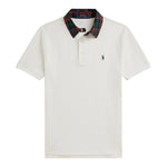 Ralph Lauren Polo Mezza Manica tinta unita con Colletto Bianco per Bambino 322981300001J BIANCO RALPH LAUREN 