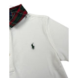 Ralph Lauren Polo Mezza Manica tinta unita con Colletto Bianco per Bambino 322981300001J BIANCO RALPH LAUREN 