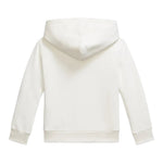 Ralph Lauren Felpa tinta unita con Cappuccio Bianco per Neonato 323977424001N BIANCO RALPH LAUREN 