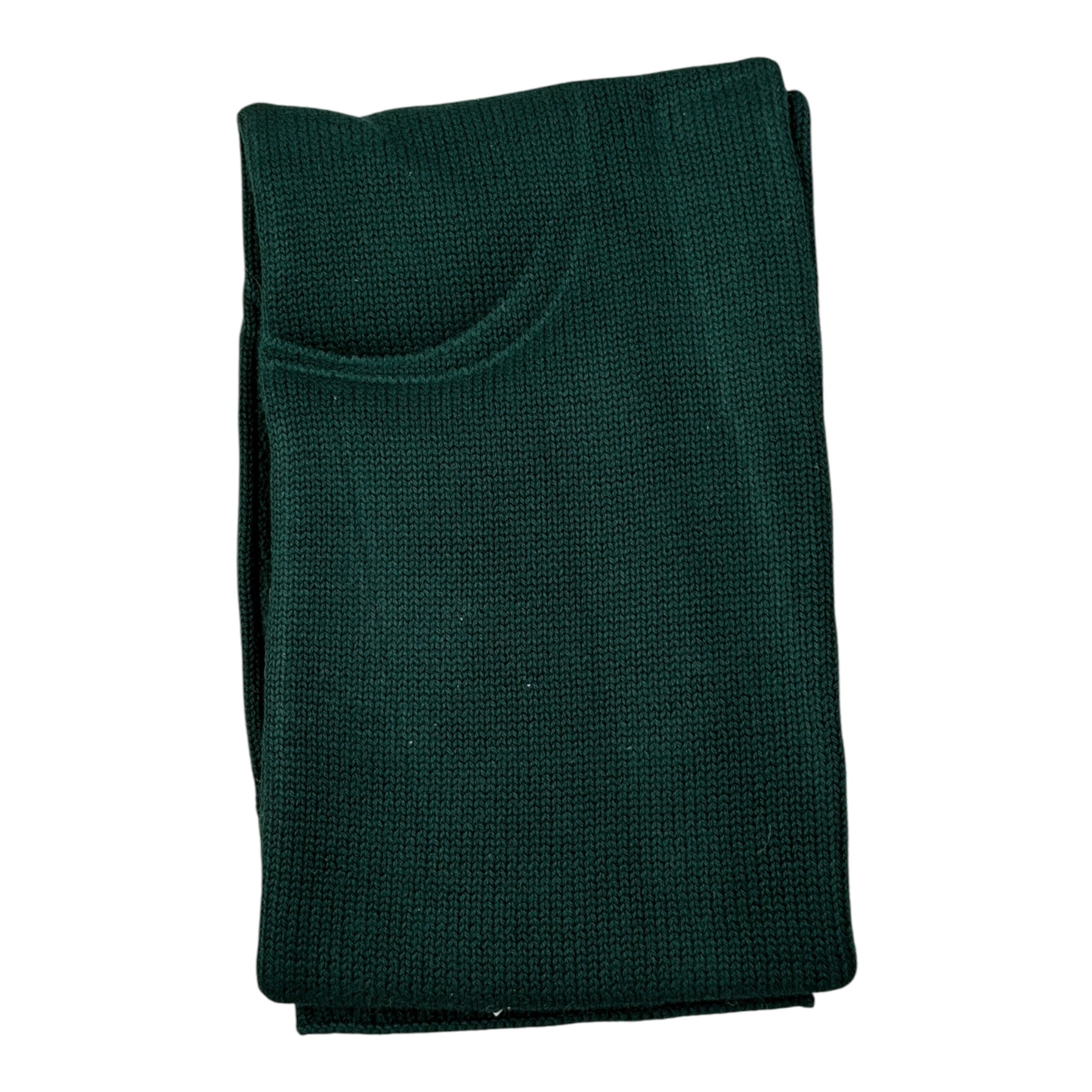 Ralph Lauren Sciarpa tinta unita con Logo Verde per Bambino 323980657001 VERDE RALPH LAUREN 