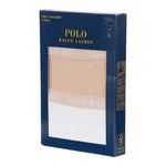 Ralph Lauren 3 Pezzi Slip Bicolore Bianco/Beige per Bambina 4P50188 BIANCO/BEIGE RALPH LAUREN 
