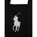 Ralph Lauren Borsa tinta unita con Logo Nero per Bambina 9AR023 NERO RALPH LAUREN 