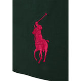 Ralph Lauren Sacca Zaino tinta unita con Logo Verde per Bambino 9AR029 VERDE RALPH LAUREN 