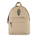 Ralph Lauren Zaino tinta unita con Logo Beige per Bambino 9AR076 BEIGE RALPH LAUREN 