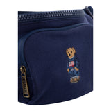 Ralph Lauren Marsupio tinta unita con Logo Blu per Bambino 9AR138 BLU RALPH LAUREN 