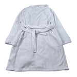 Ralph Lauren Accappatoio tinta unita con Cappuccio Bianco per Bambino 9P0042 BIANCO RALPH LAUREN 