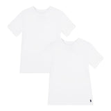 Ralph Lauren Set 2 Pezzi T-Shirt tinta unita Bianco per Bambino 9P5006 BIANCO RALPH LAUREN 