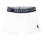 Ralph Lauren Set 3Paia Di Boxer tinta unita Bianco per Bambino 9P5015 BIANCO RALPH LAUREN 