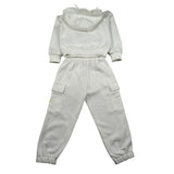 Refrigiwear Completo 2 Pezzi Felpa-Pantalone tinta unita Bianco per Neonato R1053W25X BIANCO REFRIGIWEAR 