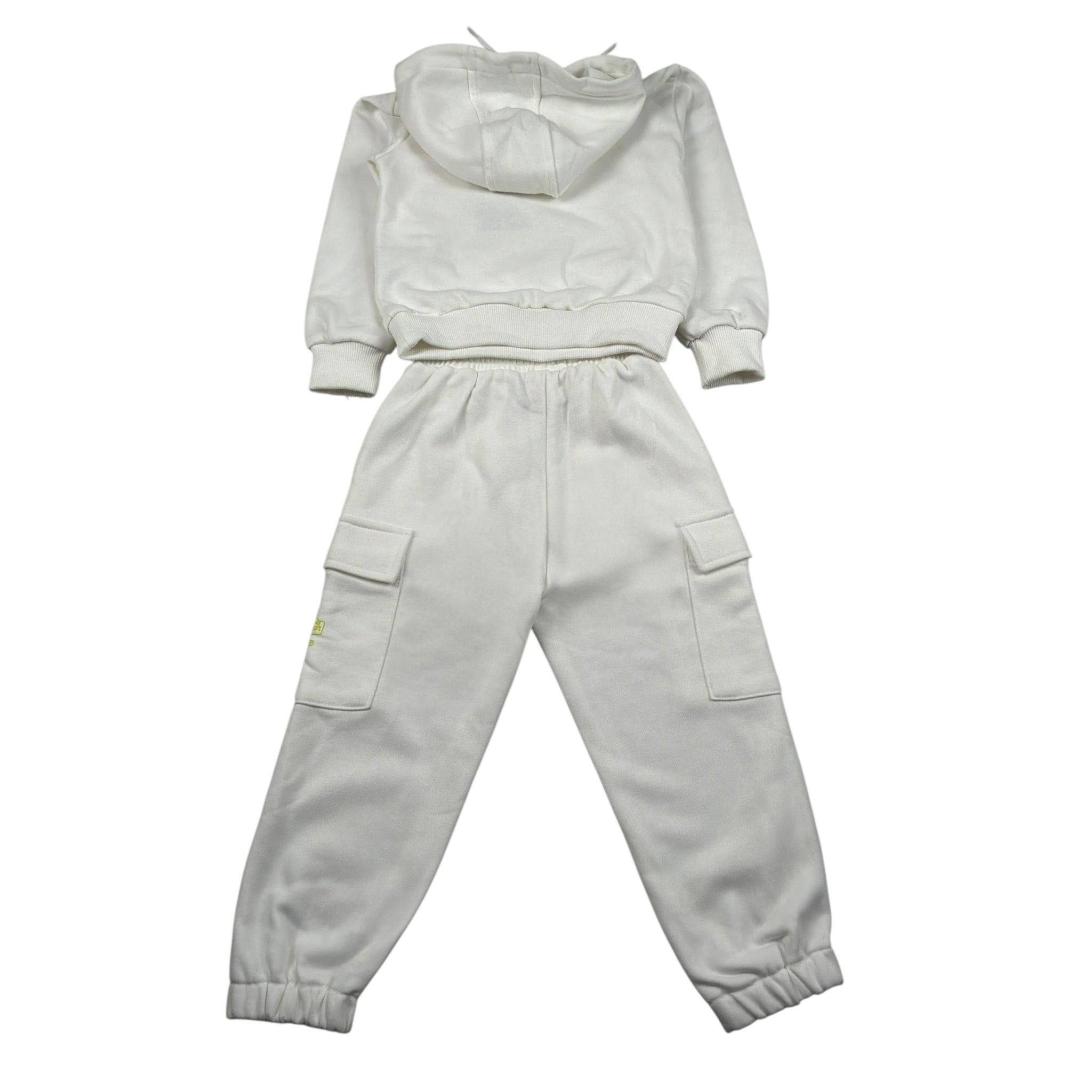 Refrigiwear Completo 2 Pezzi Felpa-Pantalone tinta unita Bianco per Neonato R1053W25X BIANCO REFRIGIWEAR 