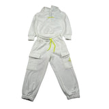 Refrigiwear Completo 2 Pezzi Felpa-Pantalone tinta unita Bianco per Neonato R1053W25X BIANCO REFRIGIWEAR 