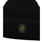 Refrigiwear Cappello tinta unita con Logo Nero per Bambino R1094W25 NERO REFRIGIWEAR 